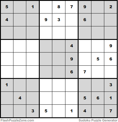 Difficult Sudoku Puzzle