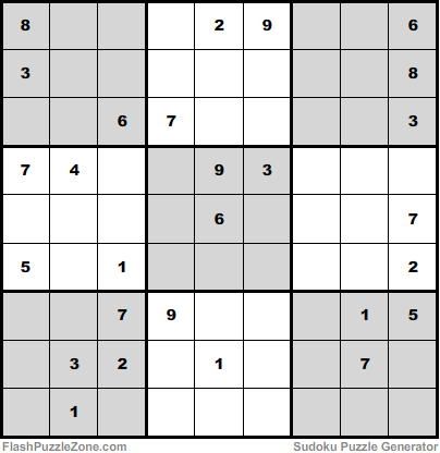 Difficult Sudoku Puzzle