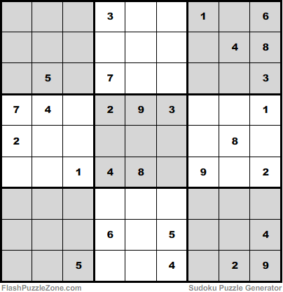 Difficult Sudoku Puzzle