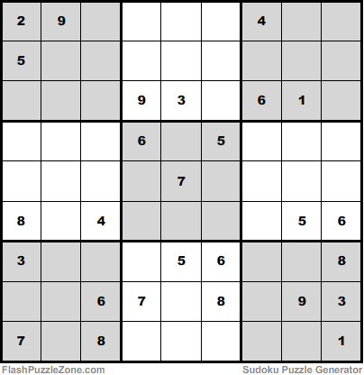 Difficult Sudoku Puzzle