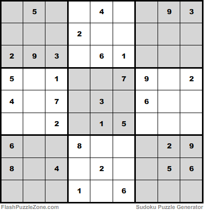 Difficult Sudoku Puzzle