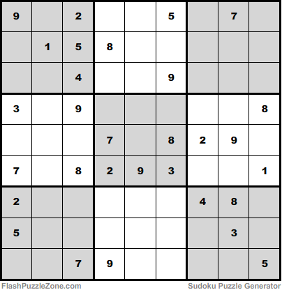 Difficult Sudoku Puzzle