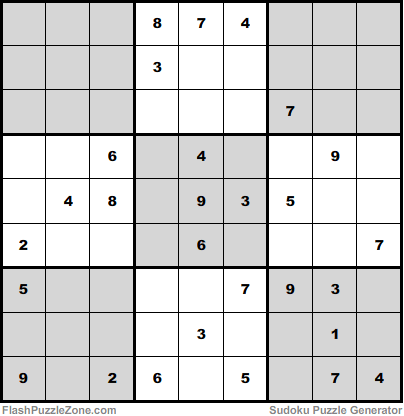 Difficult Sudoku Puzzle