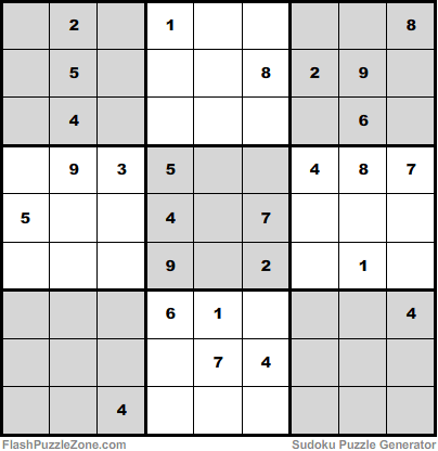 Difficult Sudoku Puzzle