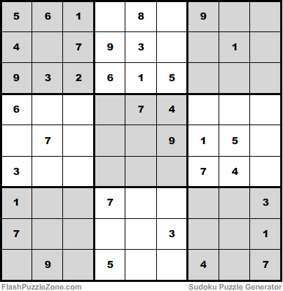Difficult Sudoku Puzzle