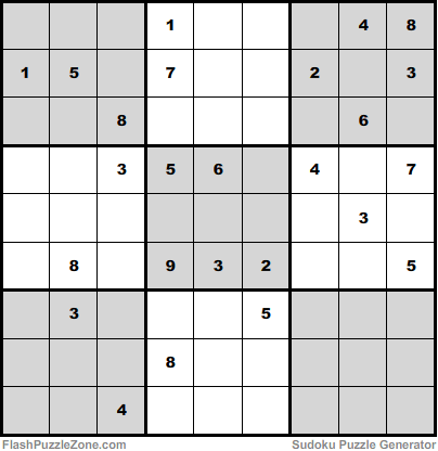Difficult Sudoku Puzzle
