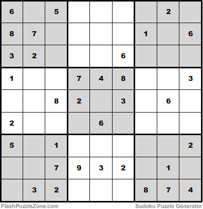 Difficult Sudoku Puzzle