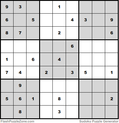 Difficult Sudoku Puzzle
