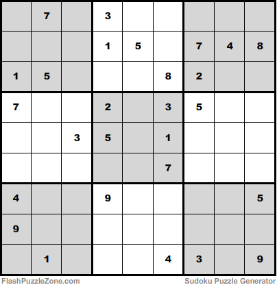 Difficult Sudoku Puzzle