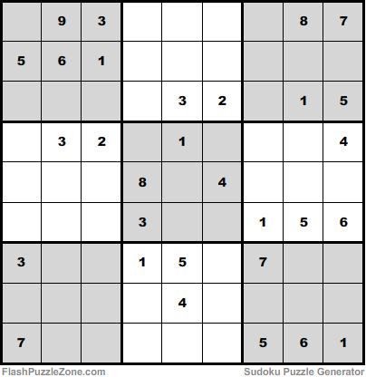 Difficult Sudoku Puzzle