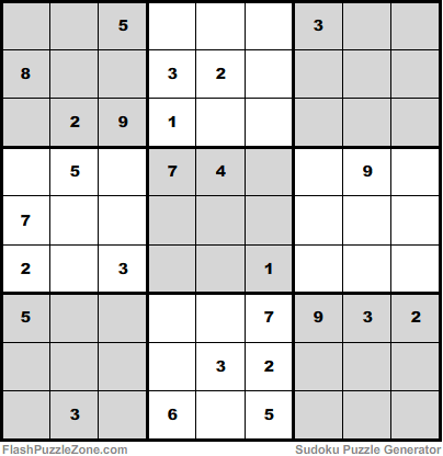 Difficult Sudoku Puzzle