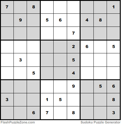 Difficult Sudoku Puzzle