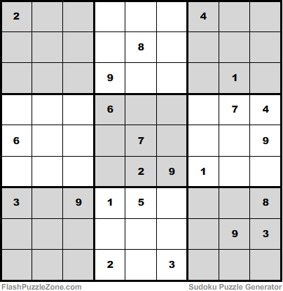 Difficult Sudoku Puzzle