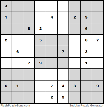 Difficult Sudoku Puzzle