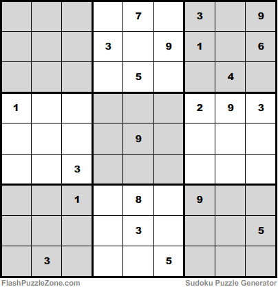 Difficult Sudoku Puzzle