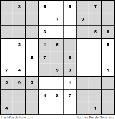 Difficult Sudoku Puzzle