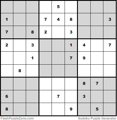Difficult Sudoku Puzzle