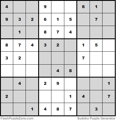 Easy Sudoku Puzzle