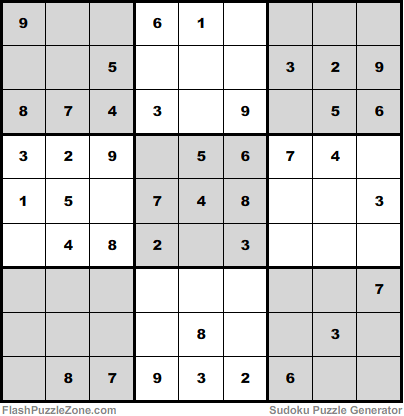 Easy Sudoku Puzzle