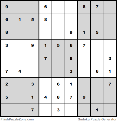 Easy Sudoku Puzzle