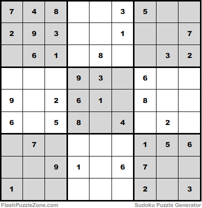 Easy Sudoku Puzzle