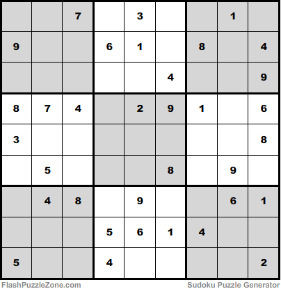 Easy Sudoku Puzzle