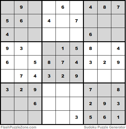 Easy Sudoku Puzzle