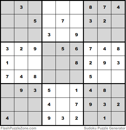 Easy Sudoku Puzzle