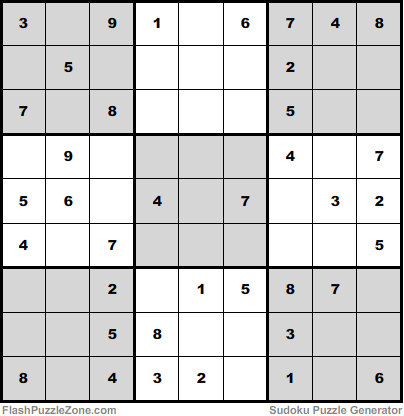 Easy Sudoku Puzzle