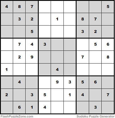 Easy Sudoku Puzzle