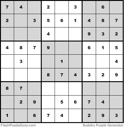 Easy Sudoku Puzzle