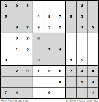 Easy Sudoku Puzzle