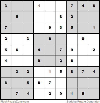 Easy Sudoku Puzzle