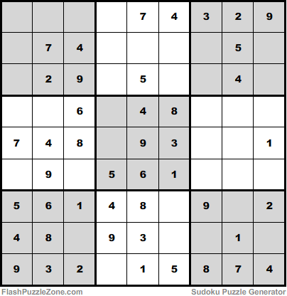 Easy Sudoku Puzzle