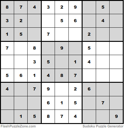 Easy Sudoku Puzzle