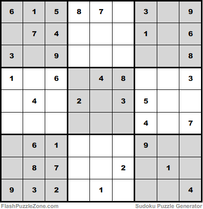 Easy Sudoku Puzzle
