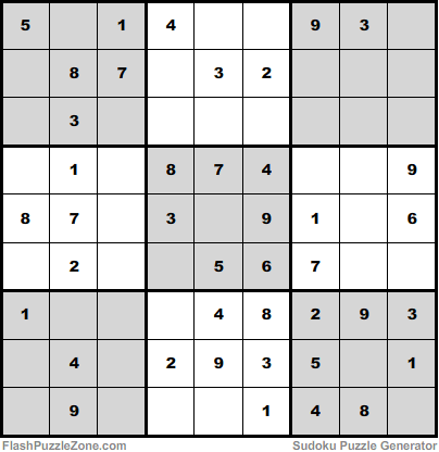 Easy Sudoku Puzzle