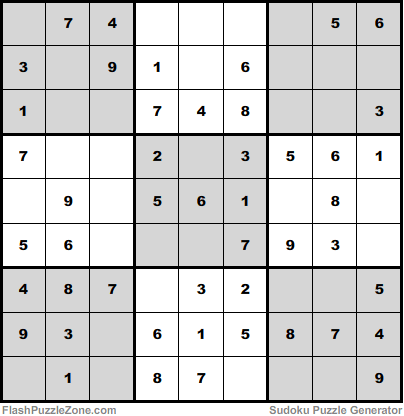 Easy Sudoku Puzzle