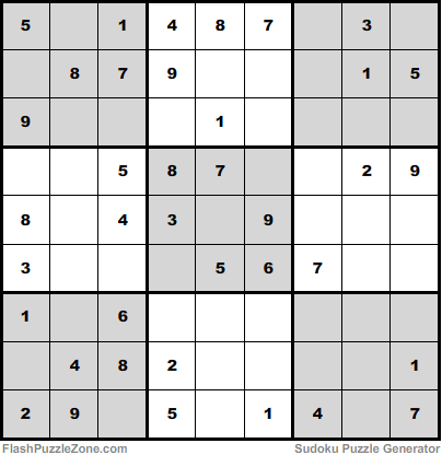 Easy Sudoku Puzzle