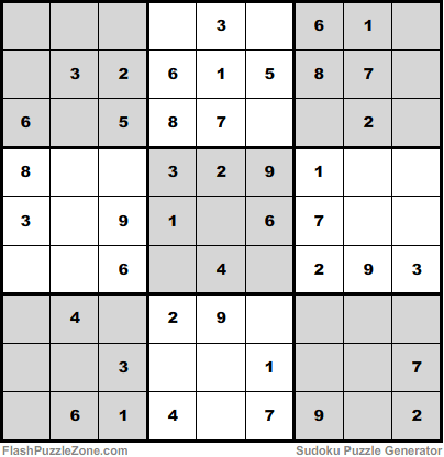 Easy Sudoku Puzzle