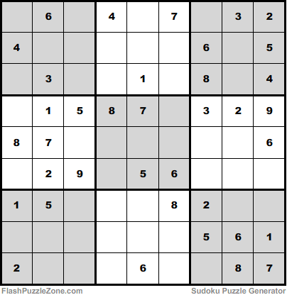 Moderate Sudoku Puzzle