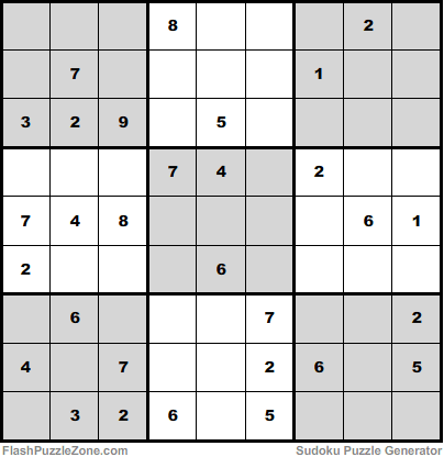 Moderate Sudoku Puzzle