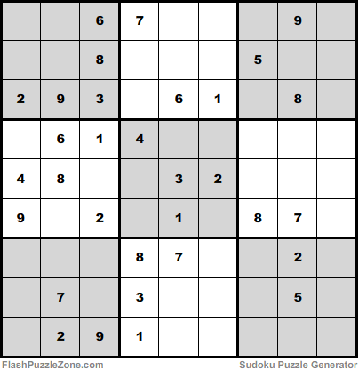 Moderate Sudoku Puzzle