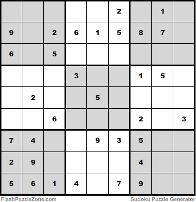 Moderate Sudoku Puzzle