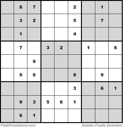 Moderate Sudoku Puzzle