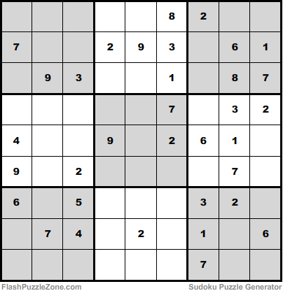 Moderate Sudoku Puzzle