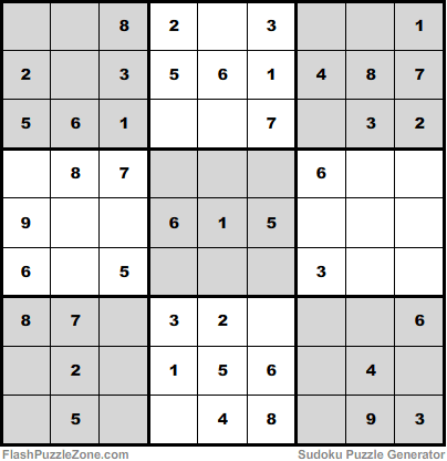 Moderate Sudoku Puzzle
