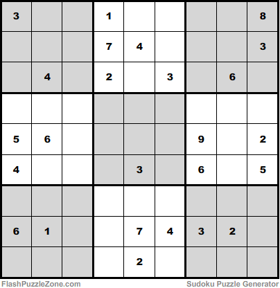Moderate Sudoku Puzzle