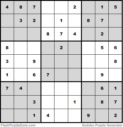 Moderate Sudoku Puzzle