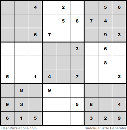 Moderate Sudoku Puzzle